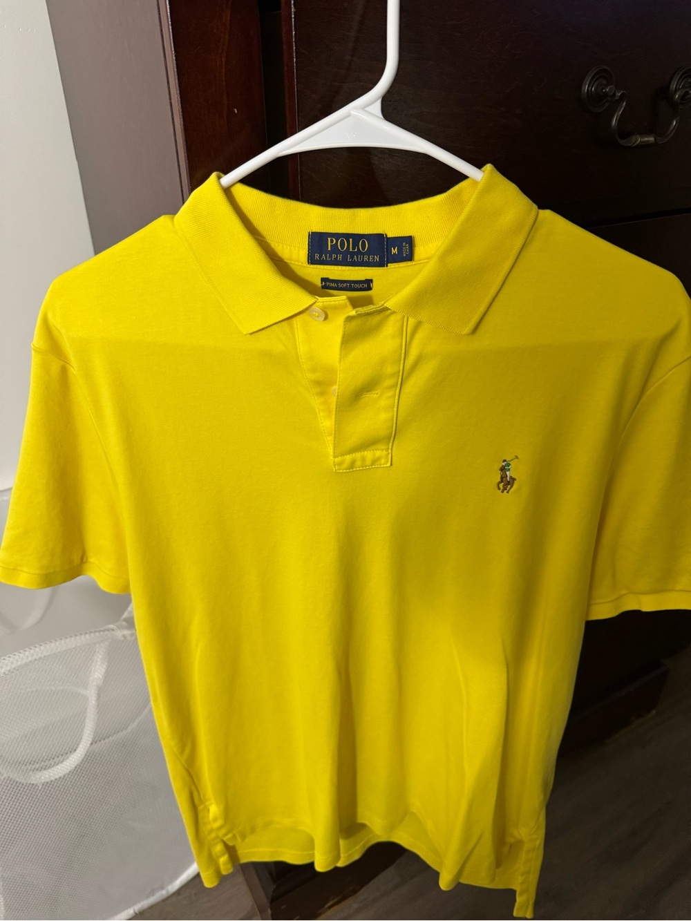 Polo by Ralph Lauren Men’s Bright Yellow Short-Sleeve Polo